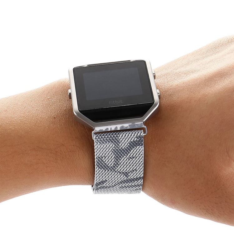 Helt vildt fantastisk Fitbit Blaze Metal Rem - Sølv#serie_3