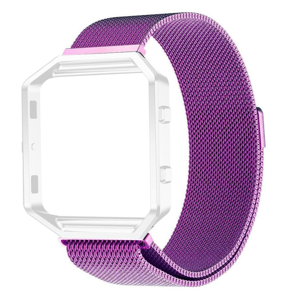 Skøn Fitbit Blaze Metal Rem - Lilla#serie_2