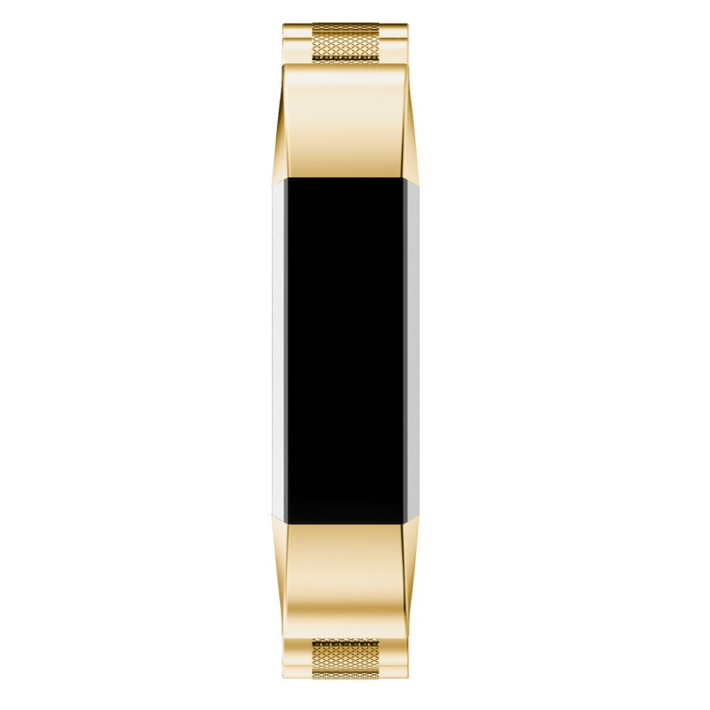 Vildt sejt Fitbit Alta HR Metal Rem - Guld#serie_3