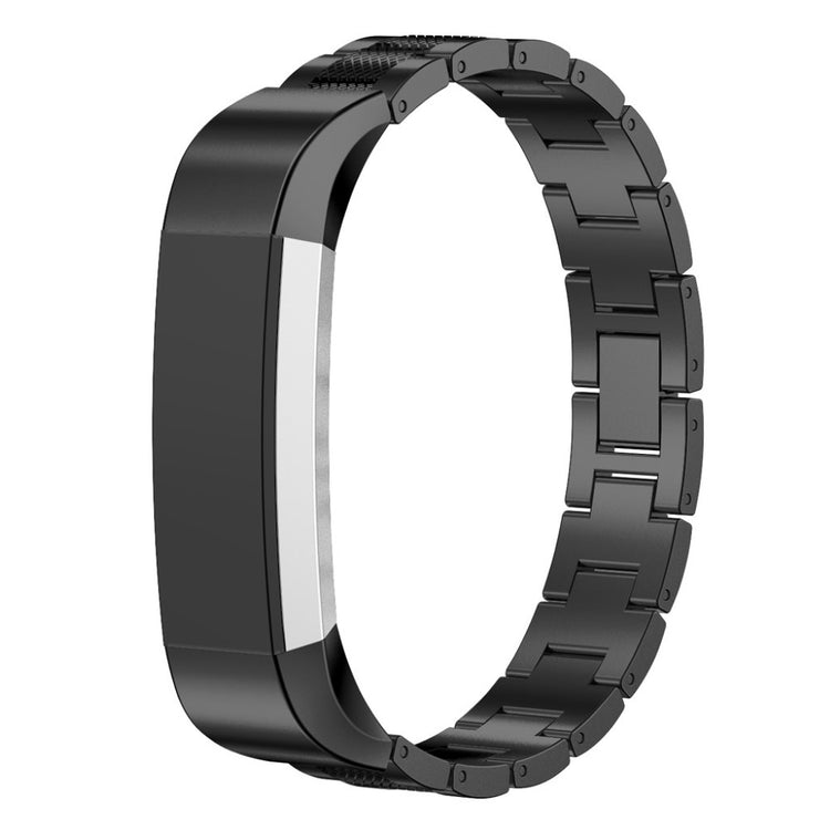 Vildt sejt Fitbit Alta HR Metal Rem - Sort#serie_4