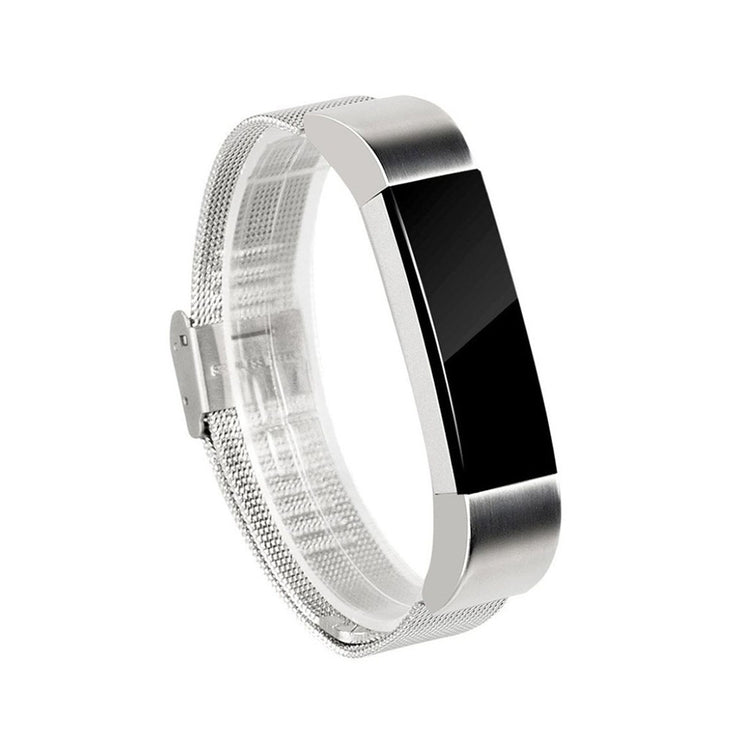 Mega pænt Fitbit Alta HR Metal Rem - Sølv#serie_3