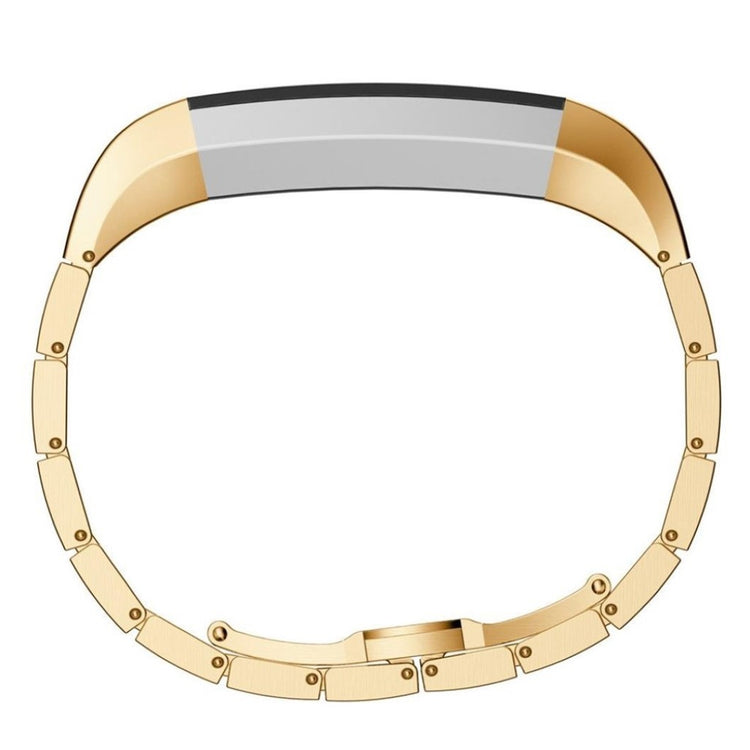 Super kønt Fitbit Alta HR Metal Rem - Guld#serie_1