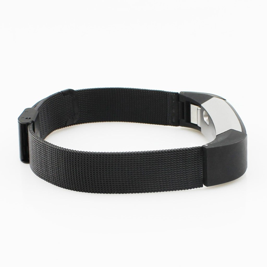 Super smuk Fitbit Alta HR Metal Rem - Sort#serie_3