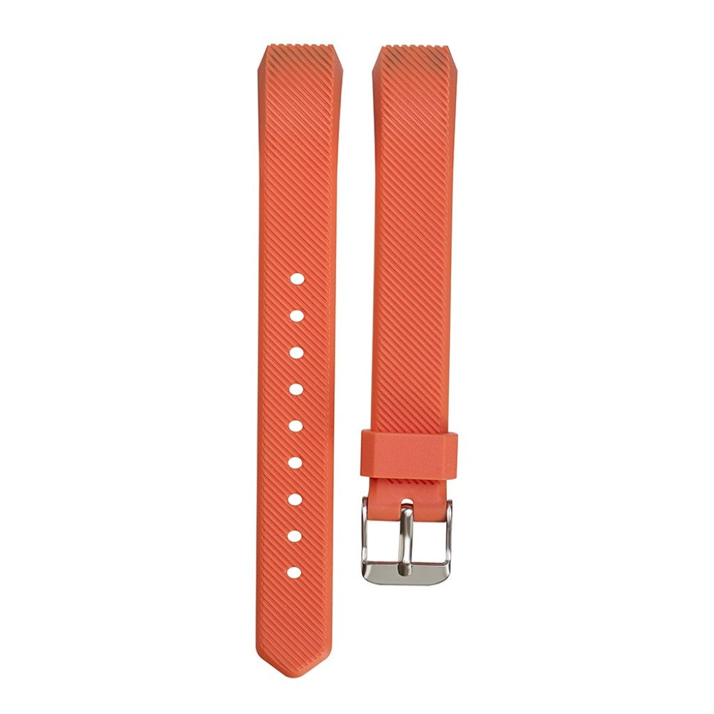 Rigtigt flot Fitbit Alta HR Silikone Rem - Orange#serie_12