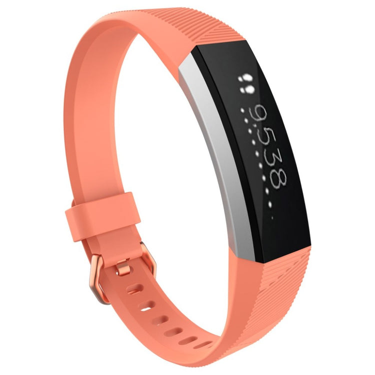 Rigtigt nydelig Fitbit Alta HR Silikone Rem - Orange#serie_1