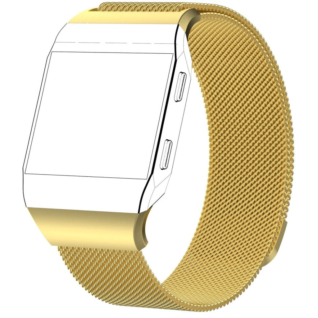 Rigtigt rart Fitbit Ionic Metal Rem - Guld#serie_14