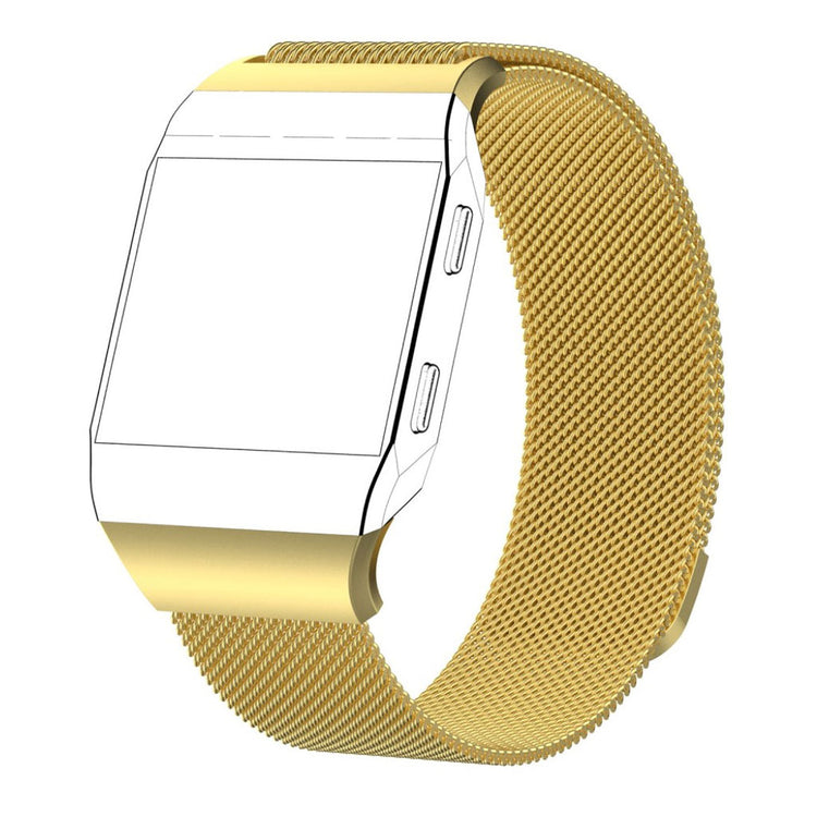 Rigtigt rart Fitbit Ionic Metal Rem - Guld#serie_14