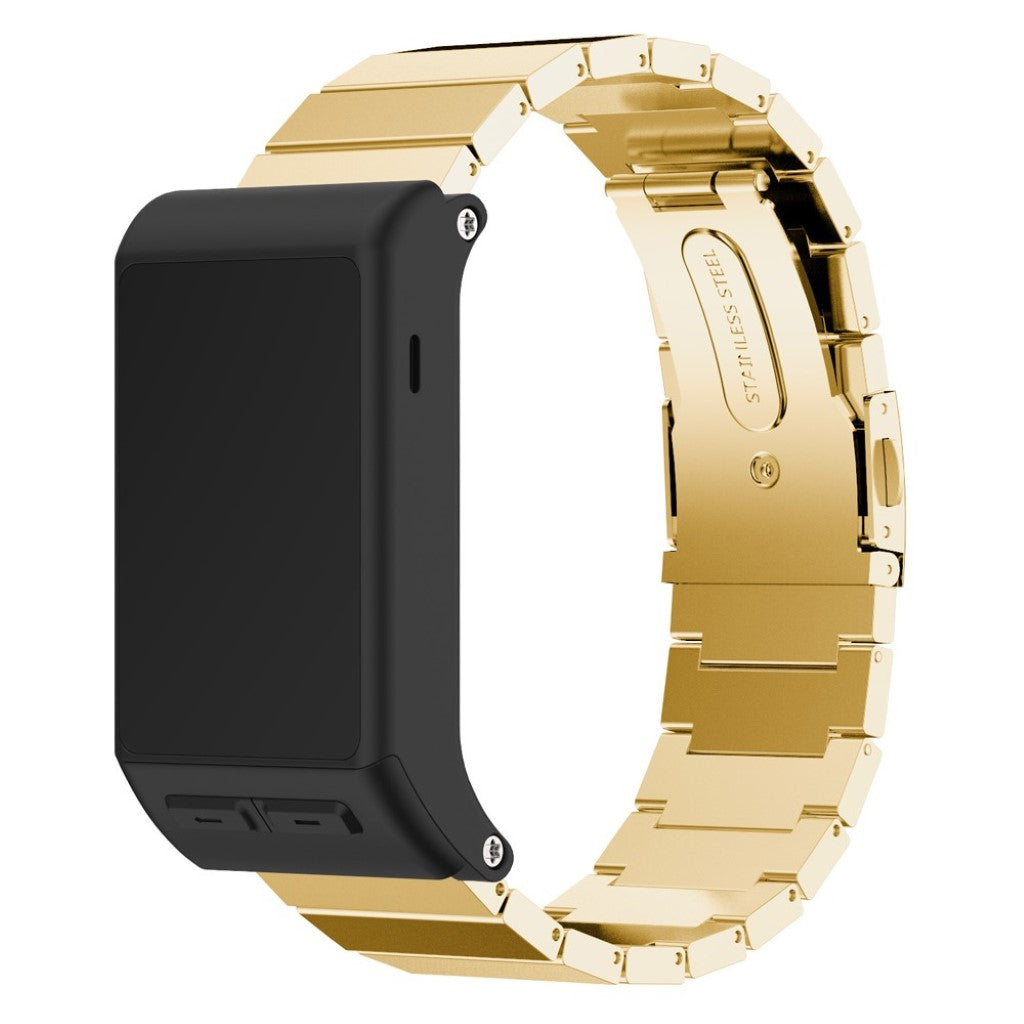 Vildt hårdfør Garmin Vivoactive HR Metal Rem - Guld#serie_1
