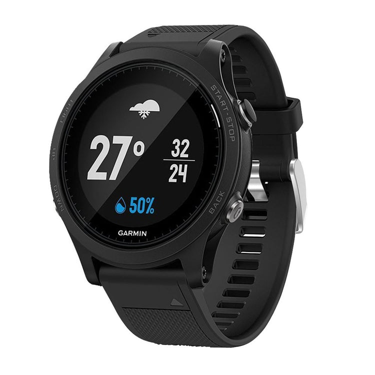 Meget godt Garmin Forerunner 935 Silikone Rem - Sort#serie_12