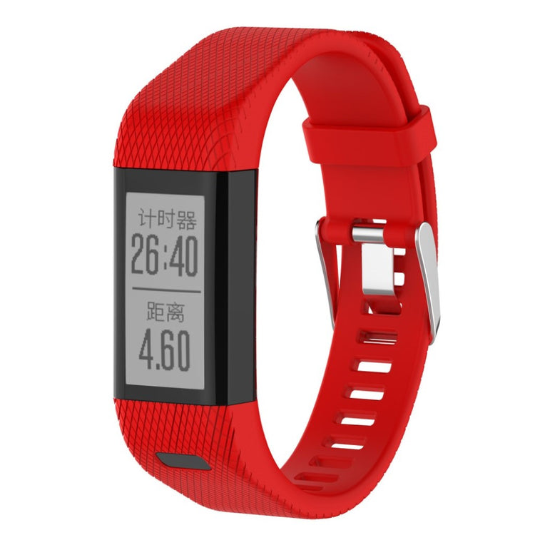 Yndigt Garmin Vivosmart HR+ Silikone Rem - Rød#serie_7