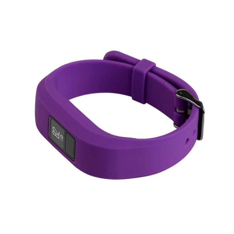 Rigtigt sejt Garmin Vivofit 3 Silikone Rem - Lilla#serie_1