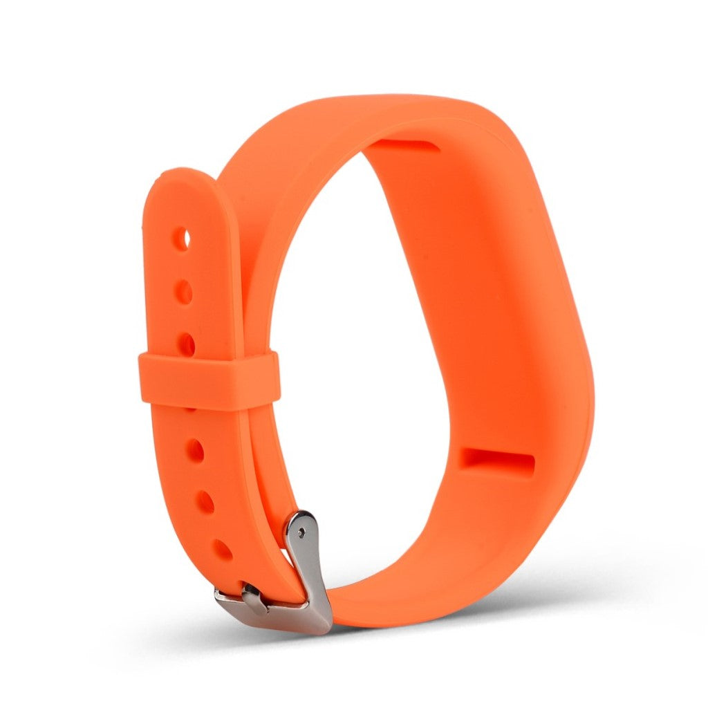 Rigtigt sejt Garmin Vivofit 3 Silikone Rem - Orange#serie_7