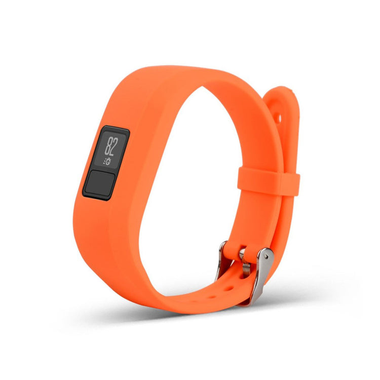 Rigtigt sejt Garmin Vivofit 3 Silikone Rem - Orange#serie_7