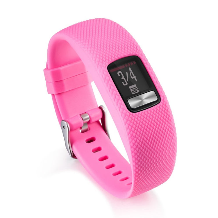 Stilfuld Garmin Vivofit 4 Silikone Rem - Pink#serie_6