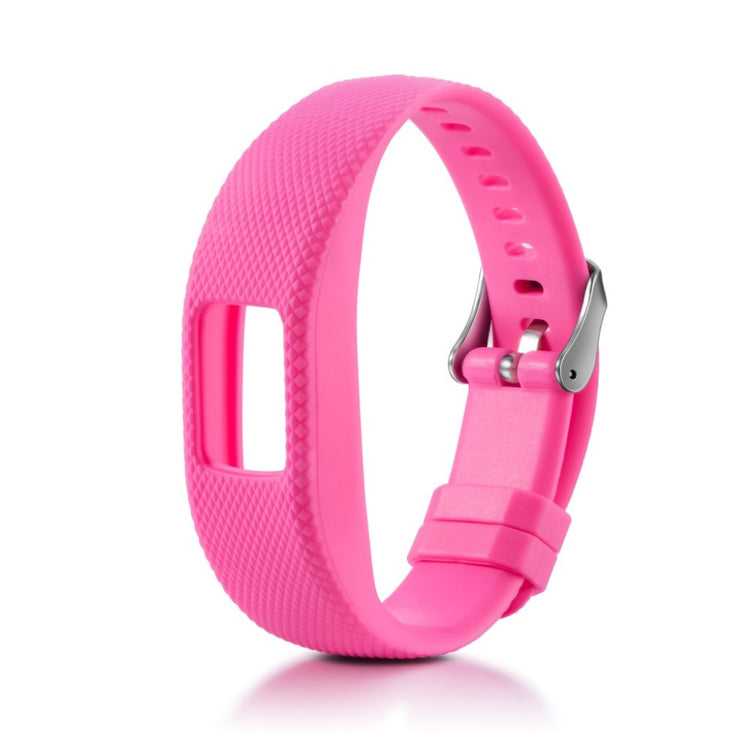 Mega hårdfør Garmin Vivofit 4 Silikone Rem - Pink#serie_6