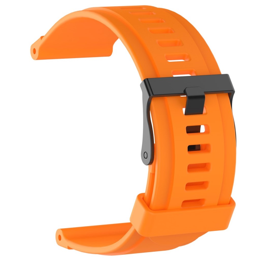 Rigtigt fed Suunto Traverse Metal og Silikone Rem - Orange#serie_5