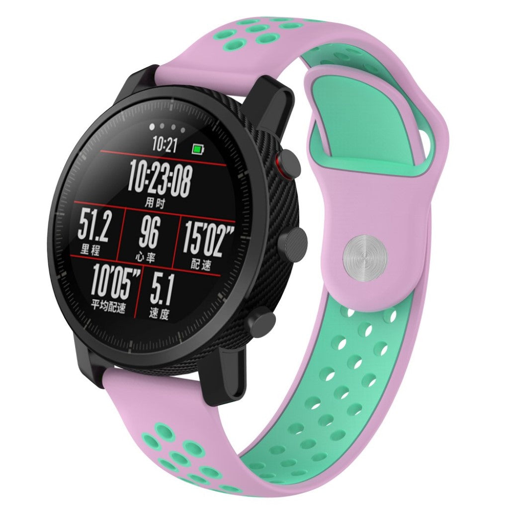 Mega skøn Amazfit 1 Silikone Rem - Flerfarvet#serie_7