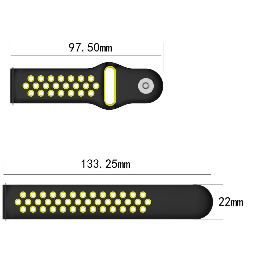 Kønt Fossil Q Marshal Gen 2 Silikone Rem - Grøn#serie_5