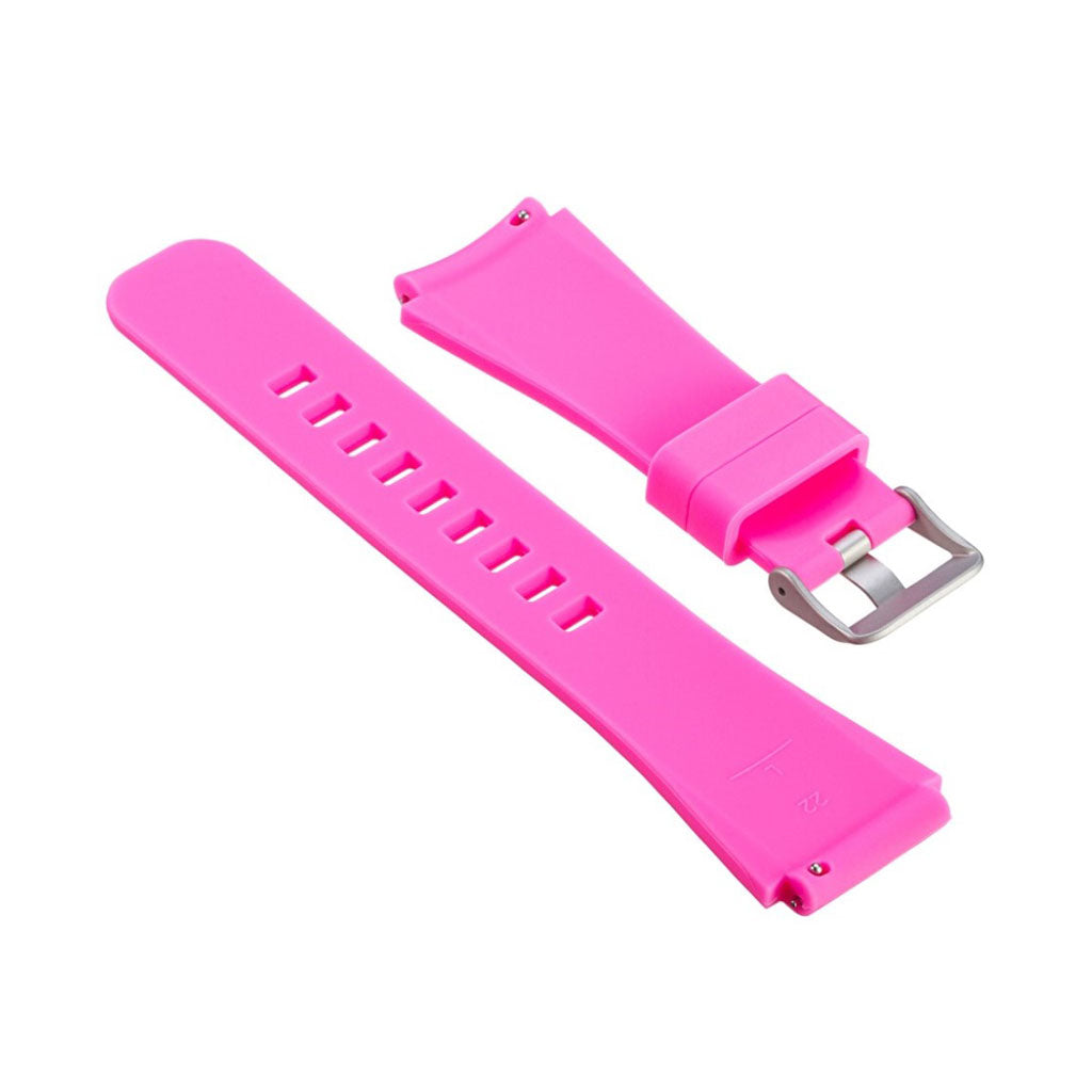 Fremragende Fossil Q Marshal Gen 2 Silikone Rem - Størrelse: L - Pink#serie_4