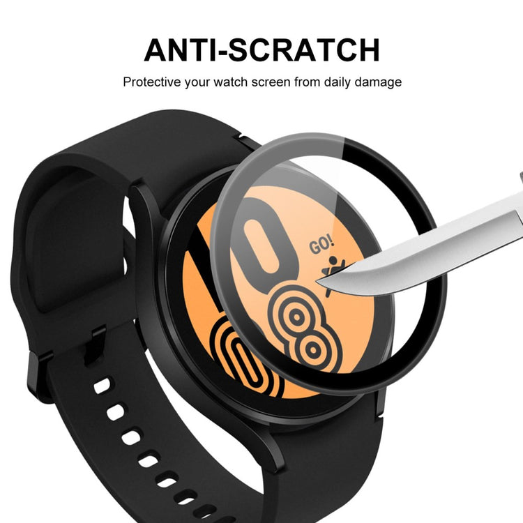 2stk Samsung Galaxy Watch 4 (40mm) Hærdet Glas Skærmbeskytter - Gennemsigtig#serie_572