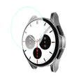Morbido Samsung Galaxy Watch 4 Classic (42mm) Cover con Protezione schermo in Vetro e Silicone / TPU