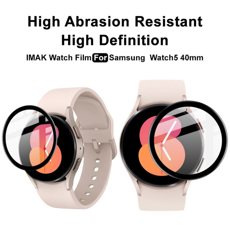 Samsung Galaxy Watch 5 (40mm) Plastik Skærmbeskytter - Gennemsigtig#serie_966