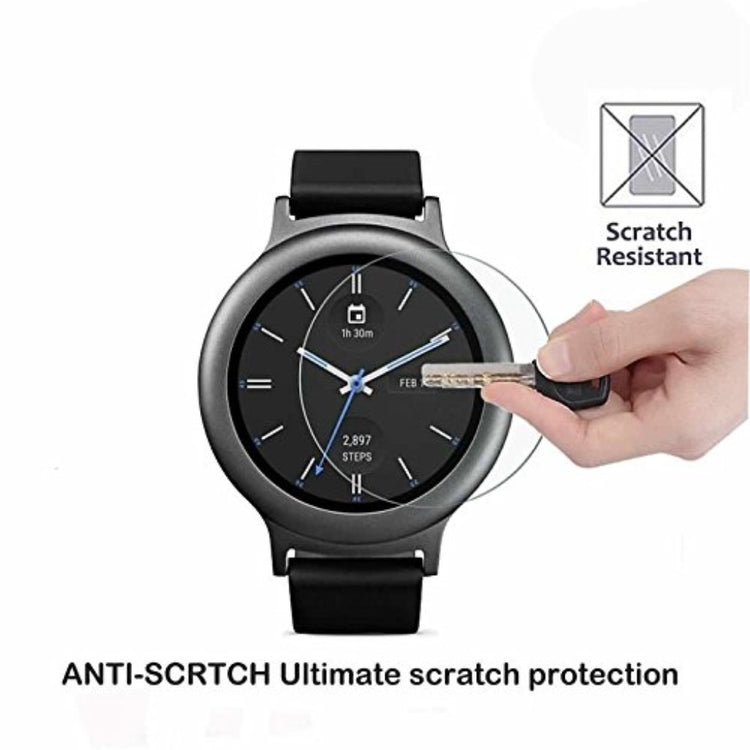 LG Watch Style Hærdet Glas Skærmbeskytter - Gennemsigtig#serie_109