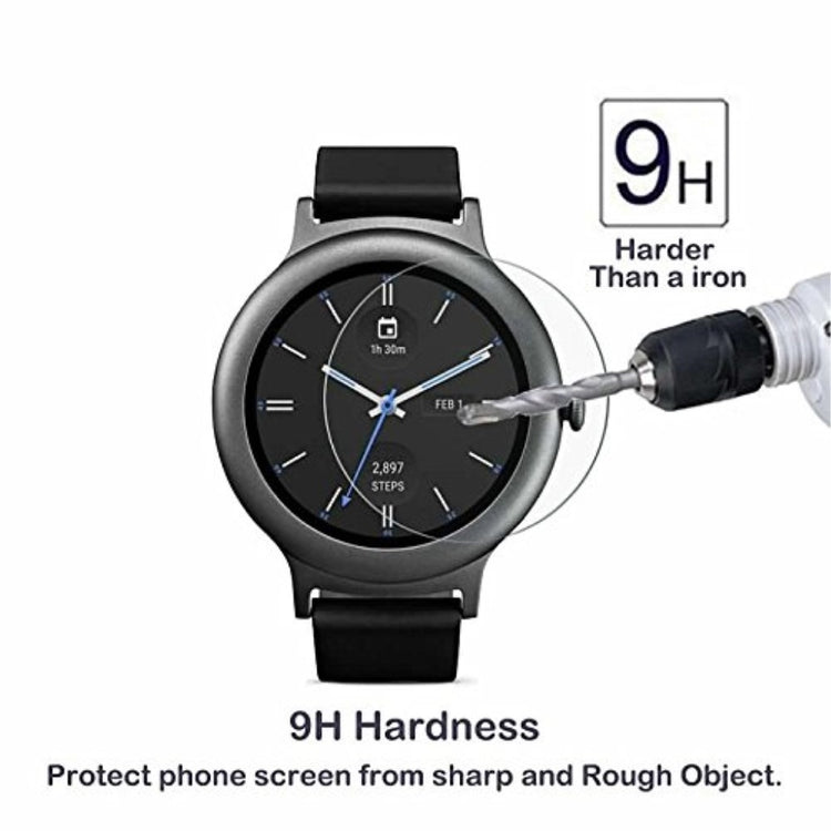 LG Watch Style Hærdet Glas Skærmbeskytter - Gennemsigtig#serie_109