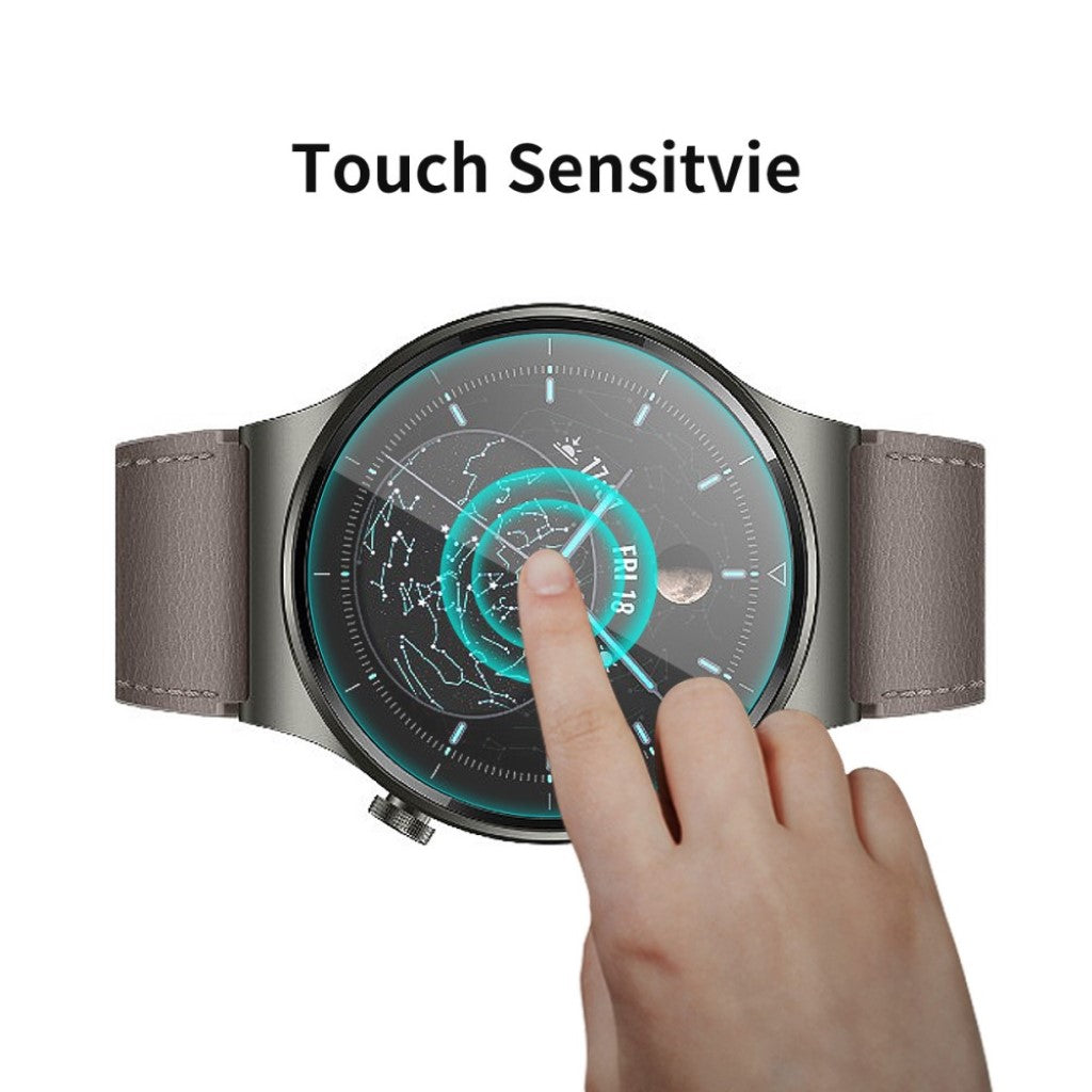 2stk Huawei Watch GT 2 Pro Hærdet Glas Skærmbeskytter - Gennemsigtig#serie_267