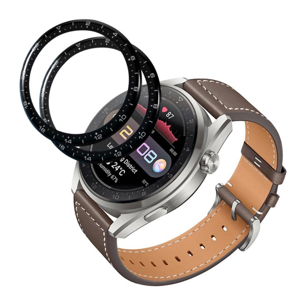 2stk Huawei Watch 3 Pro Plastik Skærmbeskytter - Gennemsigtig#serie_281