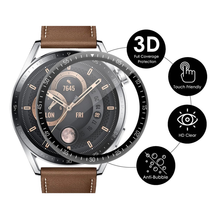 Huawei Watch GT 3 (46mm) Plastik  HD Skærmbeskytter - Gennemsigtig#serie_311