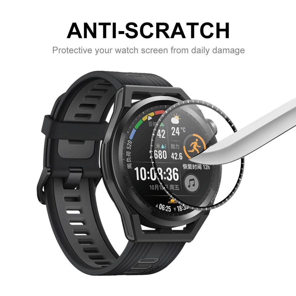 2stk Huawei Watch GT Runner Plastik Skærmbeskytter - Gennemsigtig#serie_325