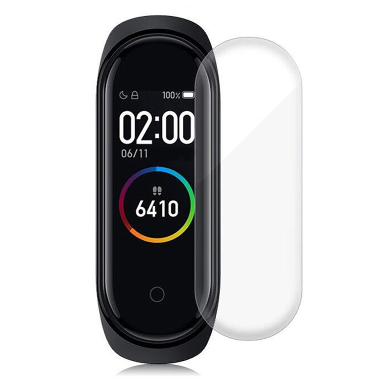 Xiaomi Mi Band 5 Plastik Skærmbeskytter - Gennemsigtig#serie_1