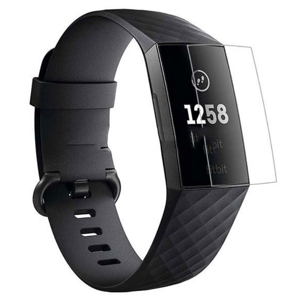 Fitbit Charge 3 Plastik Skærmbeskytter - Gennemsigtig#serie_620