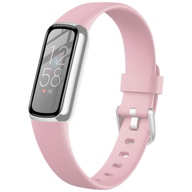 Fitbit Luxe Plastik Skærmbeskytter - Gennemsigtig#serie_640