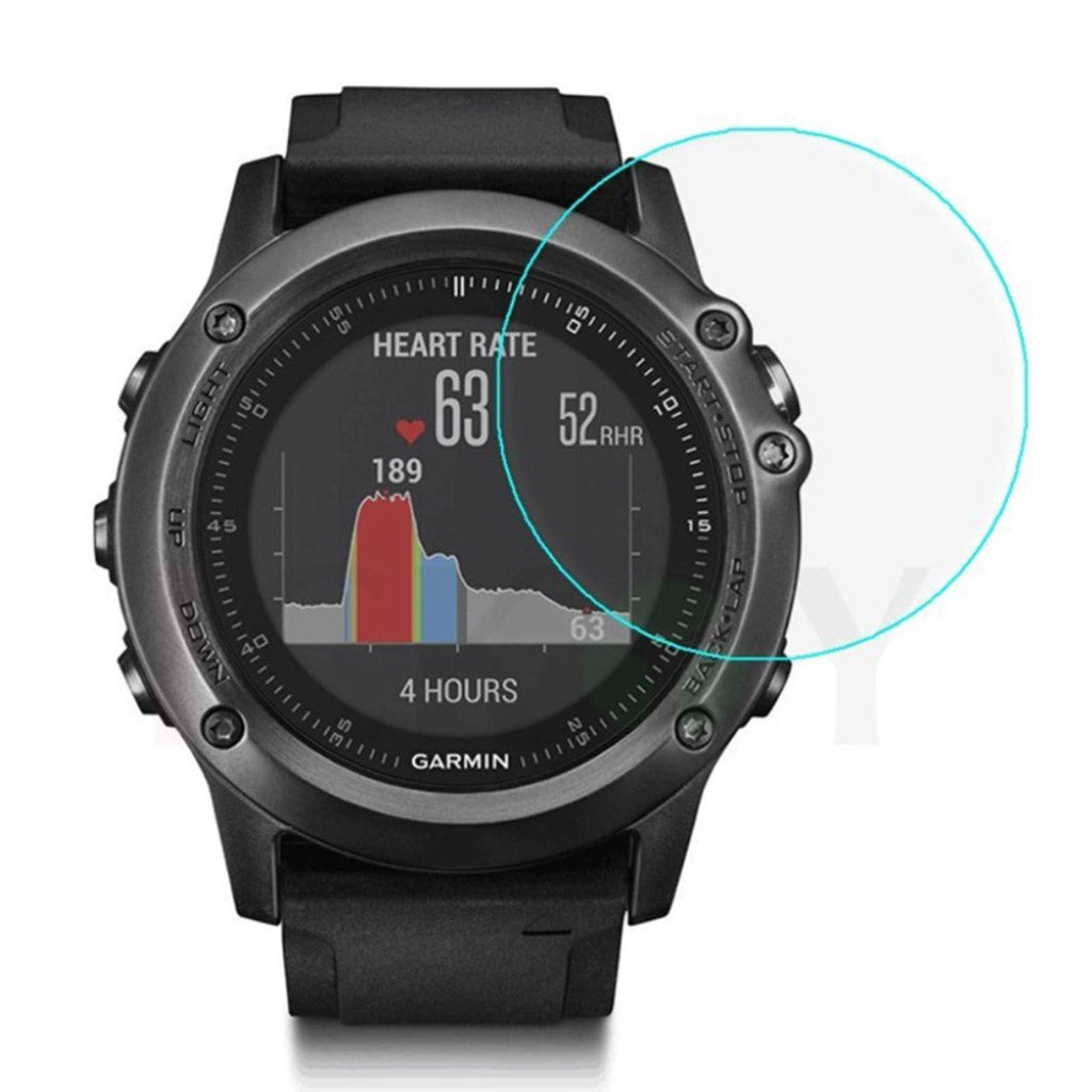 3stk Garmin Fenix 3 Glas Skærmbeskytter - Gennemsigtig#serie_041