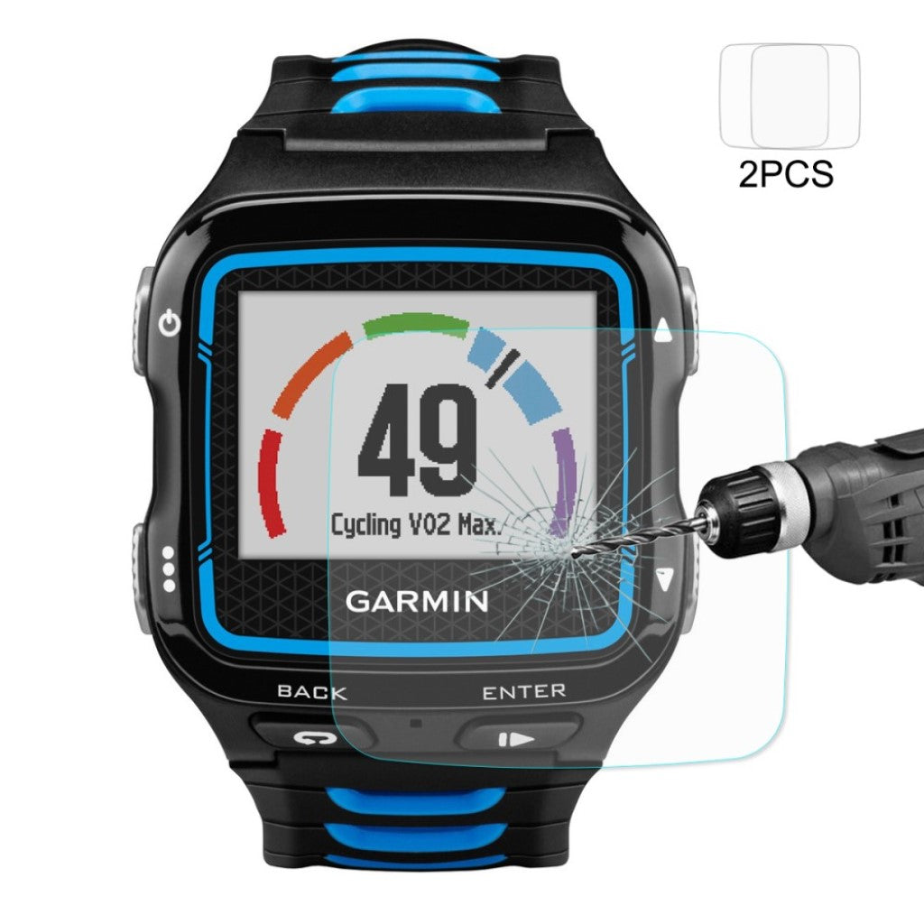 Garmin Forerunner 920 XT Hærdet Glas Skærmbeskytter - Gennemsigtig#serie_036