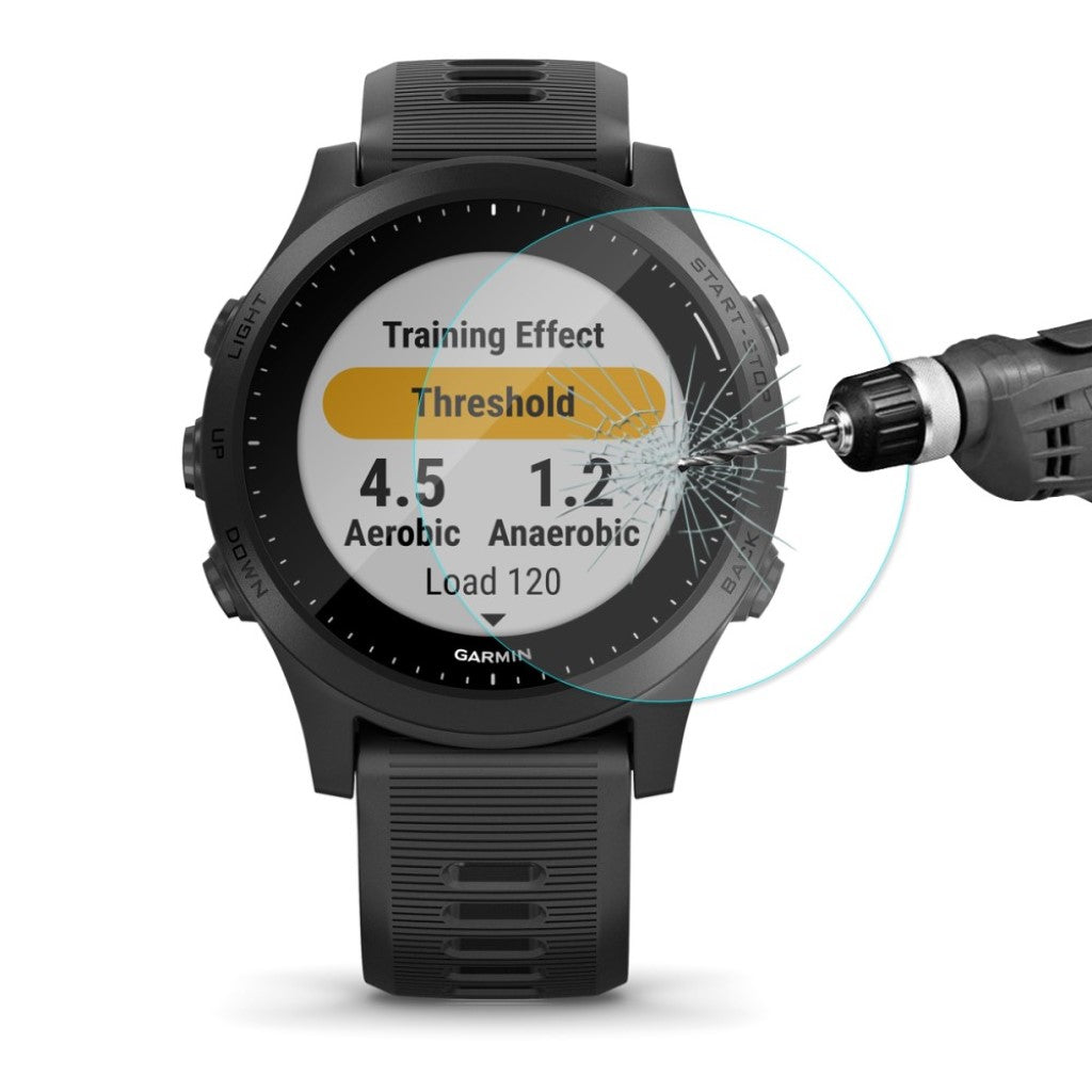 Garmin Forerunner 945 Hærdet Glas  9H Skærmbeskytter - Gennemsigtig#serie_050