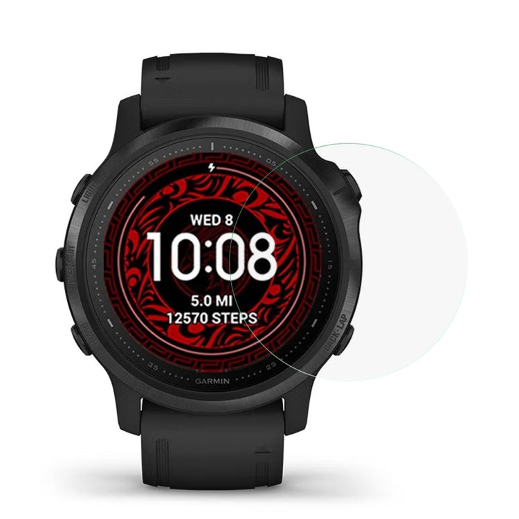 Garmin Fenix 6S / Garmin Fenix 6S Pro Hærdet Glas Skærmbeskytter - Gennemsigtig#serie_258