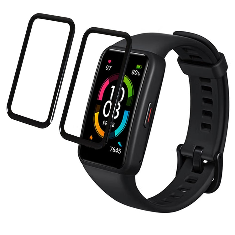 2stk Amazfit Band 7 Plastik  HD Skærmbeskytter - Gennemsigtig#serie_2