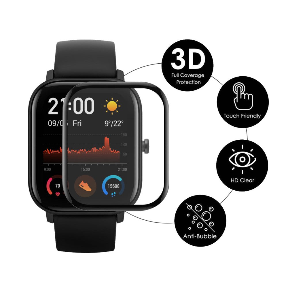 Amazfit GTS 4 Plastik  HD Skærmbeskytter - Gennemsigtig#serie_2