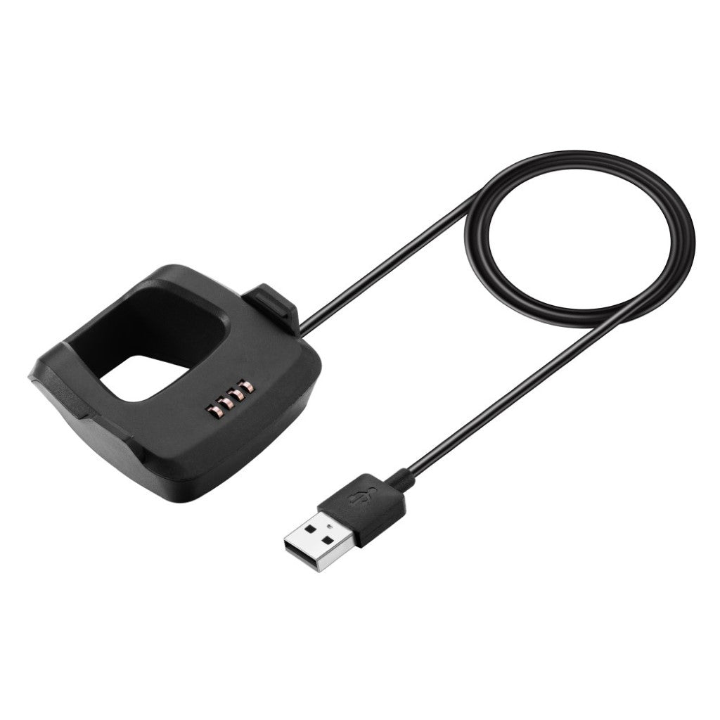 Garmin Forerunner 205 / Garmin Forerunner 305 USB Ladestation - Sort#serie_013