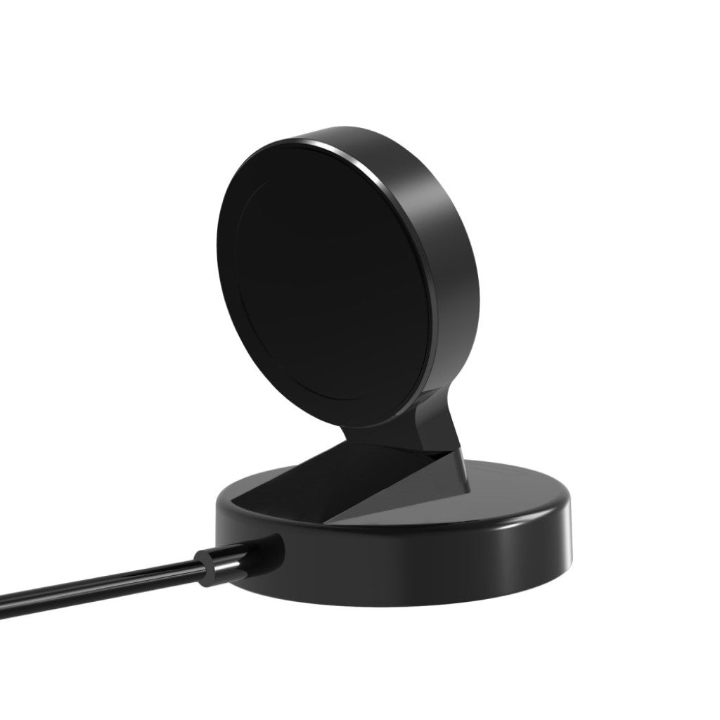 Plastik Universal Smartwatch   Opladningskabel - Sort#serie_1