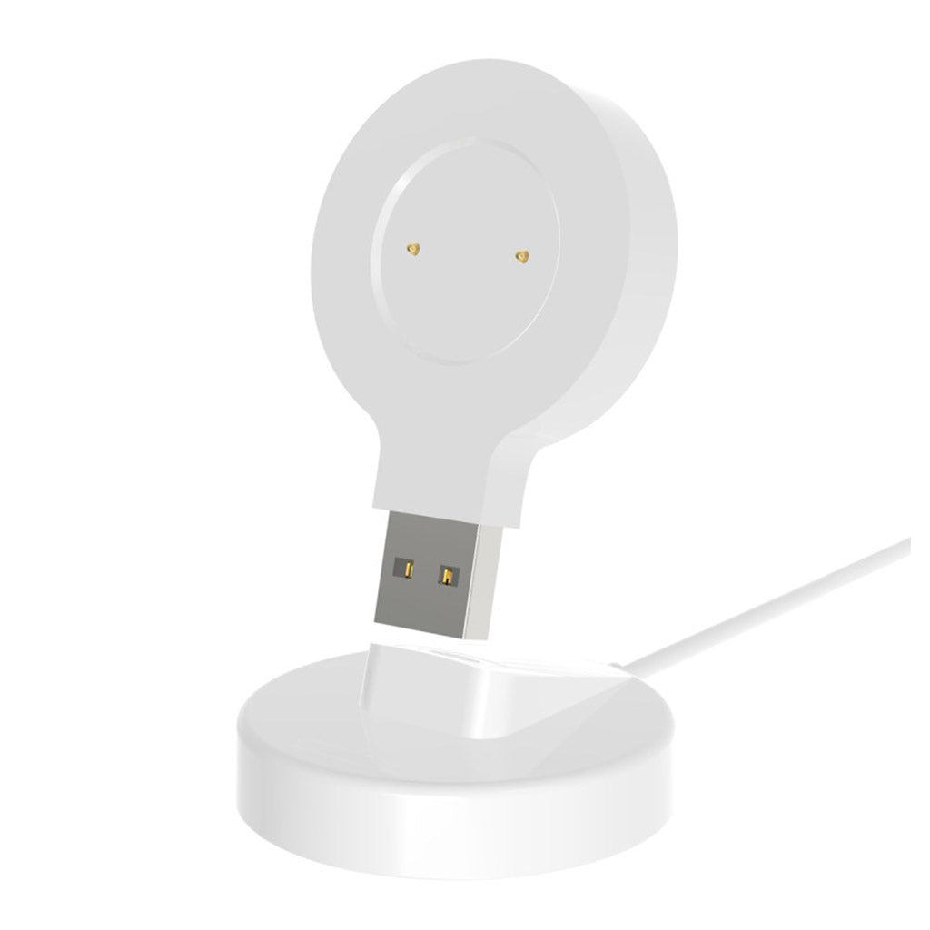 Portable mini USB charging cable + dock station for Huawei and Honor watch - White#serie_2