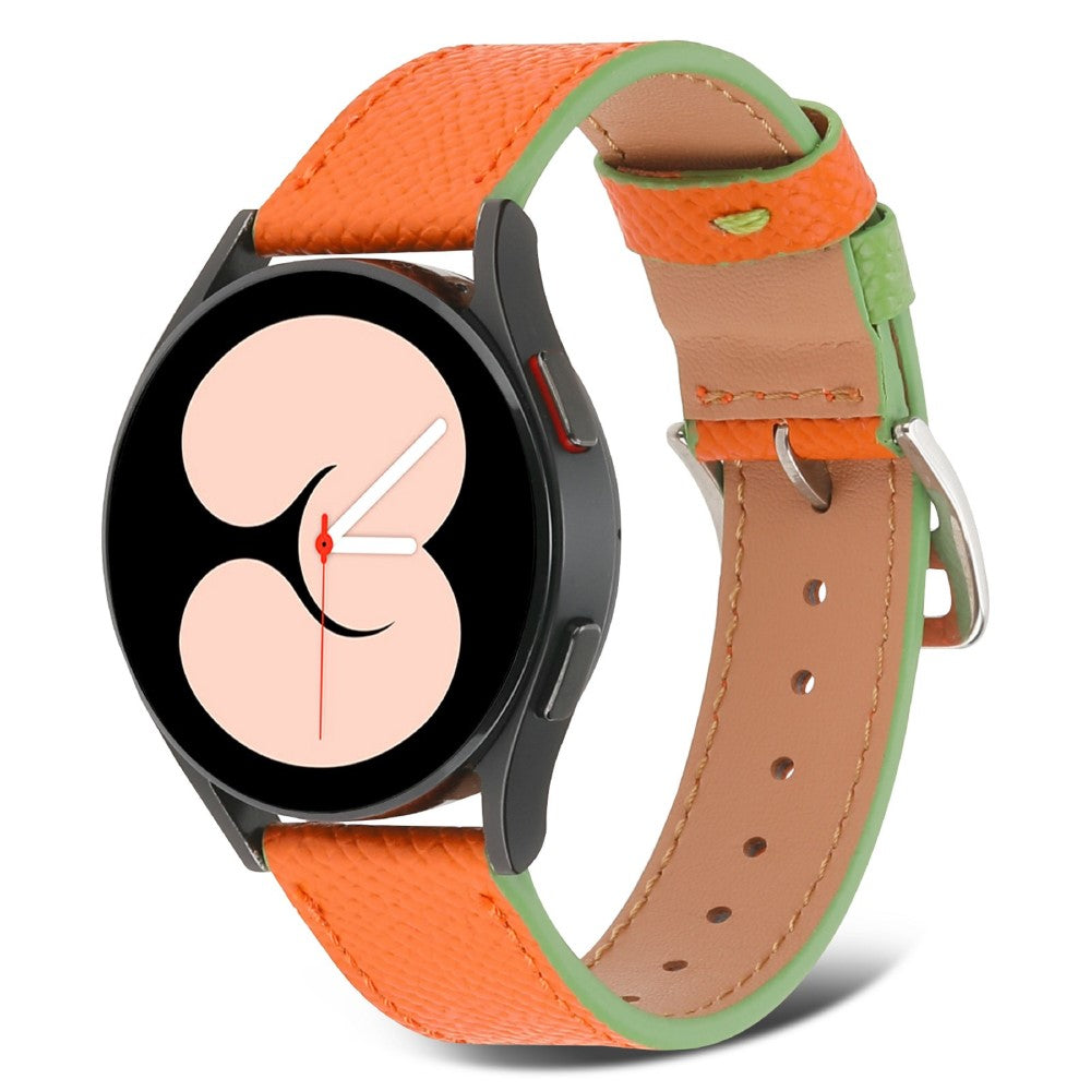 Helt vildt rart Universal Ægte læder Rem - Orange#serie_3