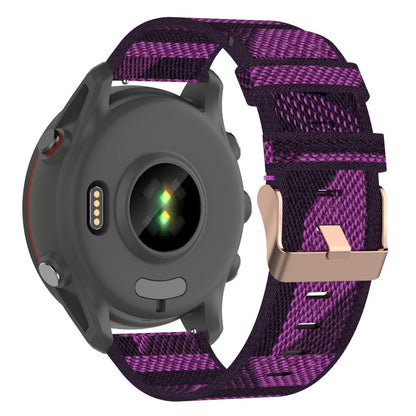 22mm Universal nylon watch strap - Purple Stripe#serie_2