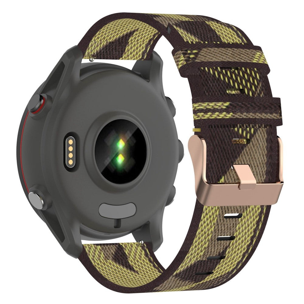 20mm Universal nylon watch strap - Yellow Stripe#serie_3