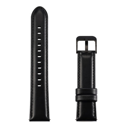 Super flot Universal Metal og  Kunstlæder Urrem - Sort#serie_1