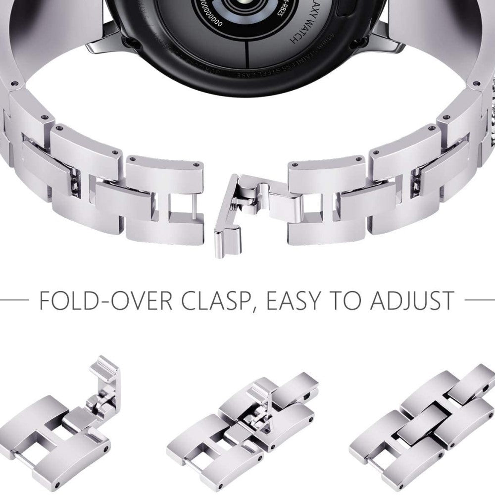 Pænt Universal Metal Rem - Sølv#serie_3