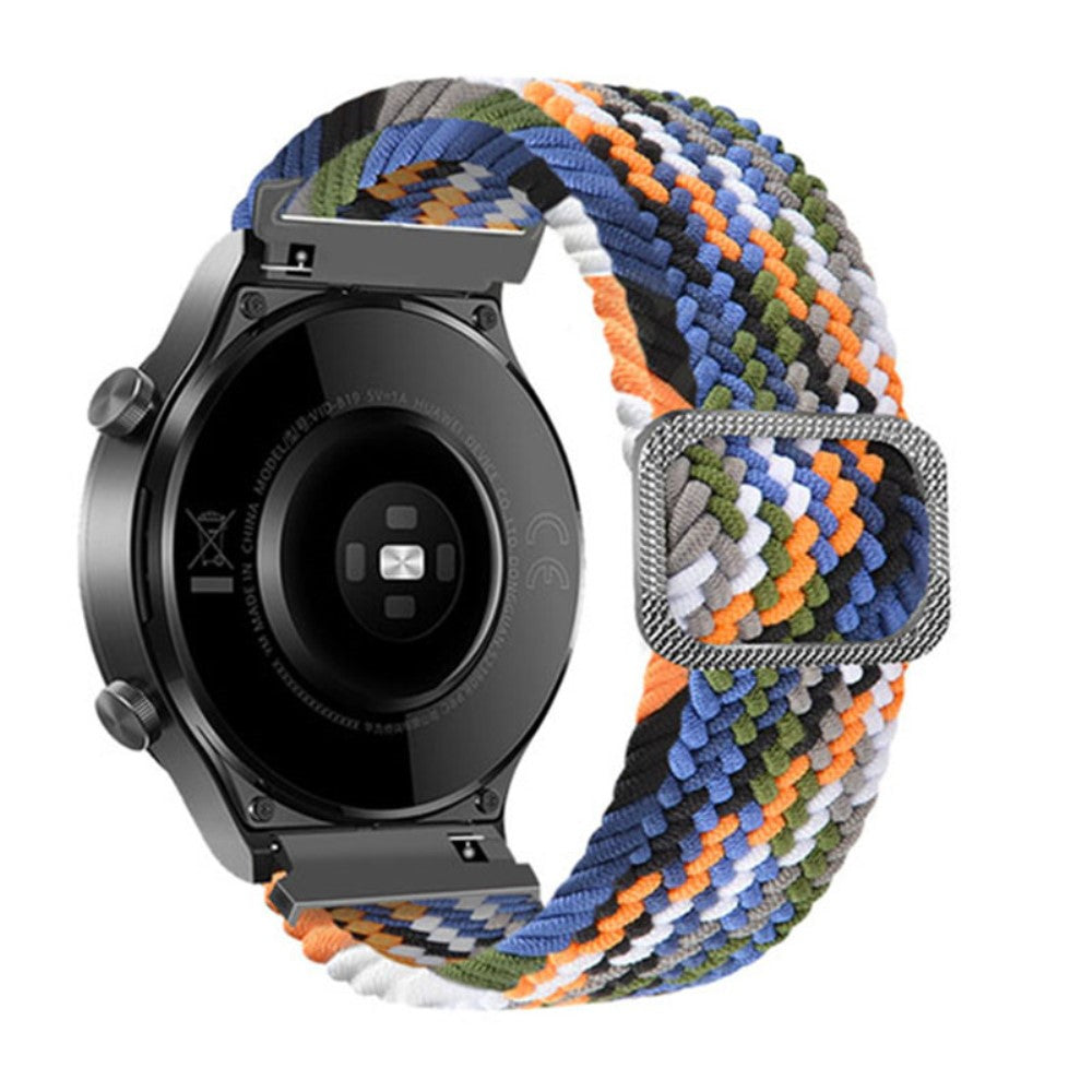 22mm Universal nylon strap with buckle - Denim#serie_1